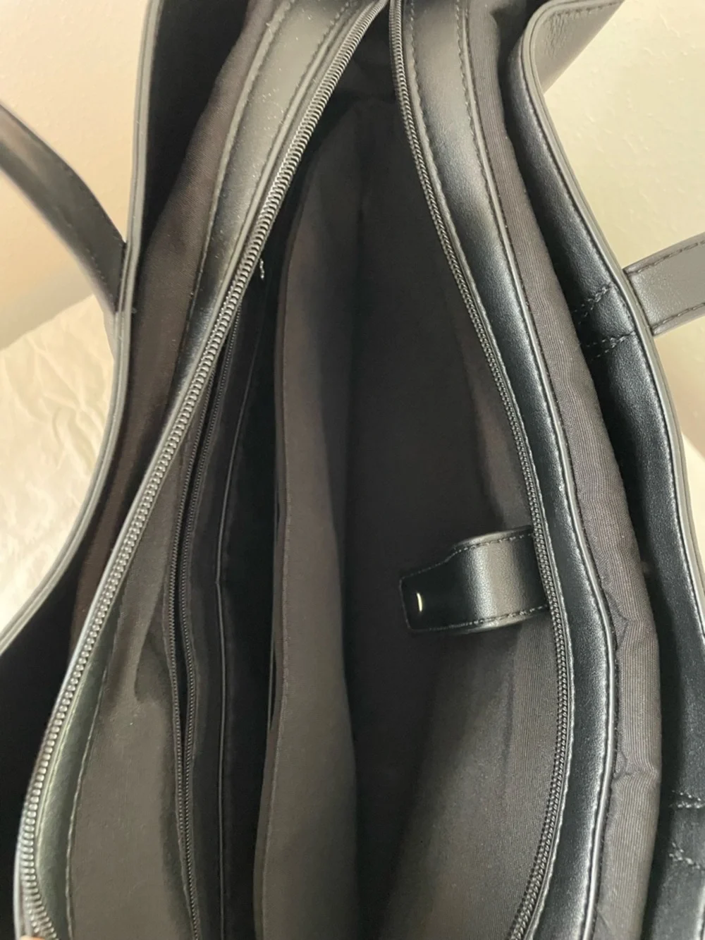 Calpak Haven Laptop Tote Bag in Black